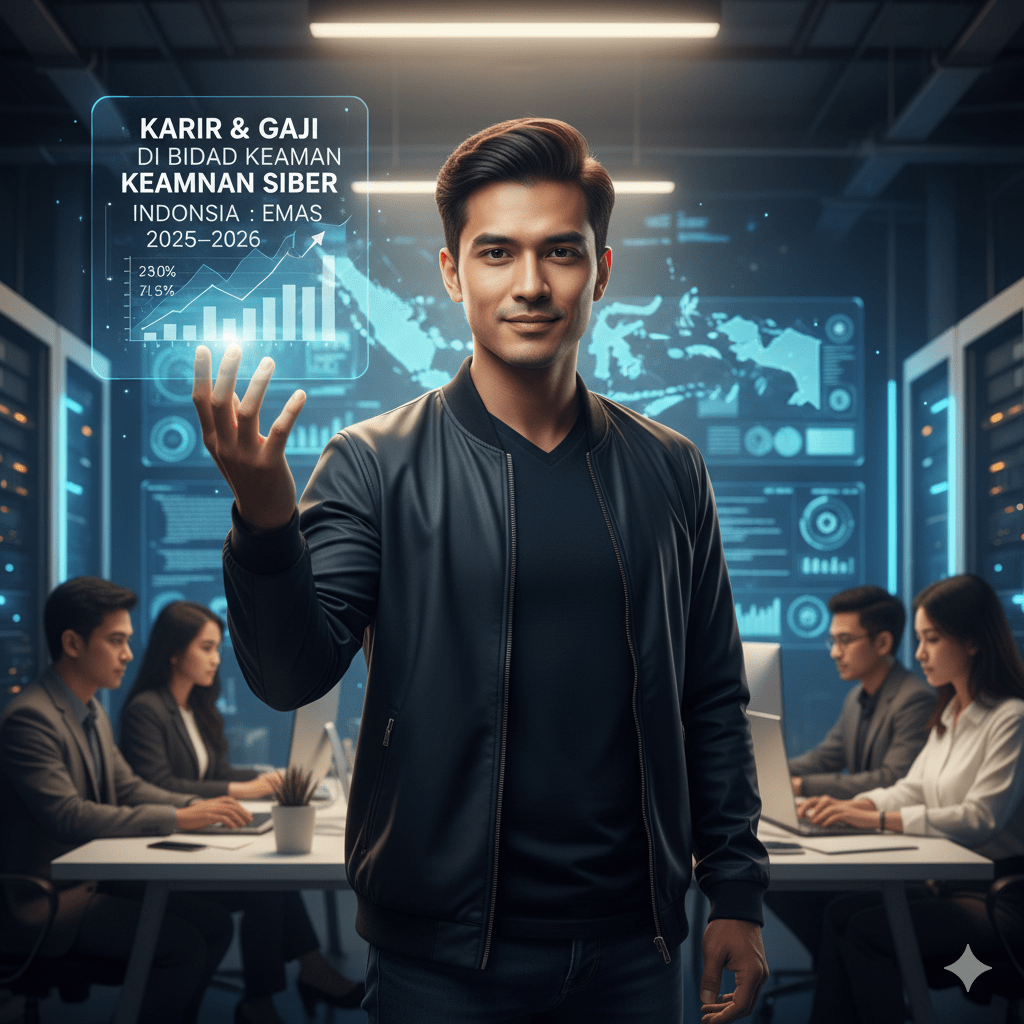 Karir & Gaji di Bidang Keamanan Siber Indonesia: Peluang Emas 2025–2026